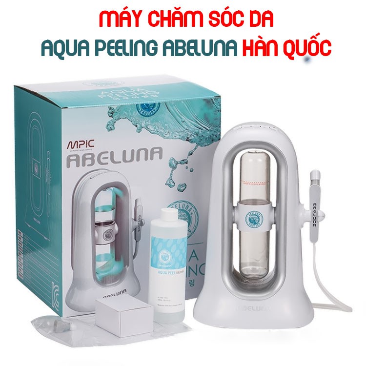 [Mã COS1505 giảm 8% đơn 300K] Máy Chăm Sóc Da Cao Cấp AQUA PEEL ABELUNA 2020 Hàn Quốc-Hút Mụn, Vệ Sinh Da, Dưỡng Da