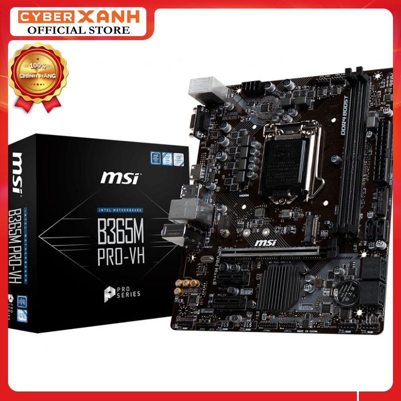 Mainboard MSI B365M Pro-VH Chính Hãng