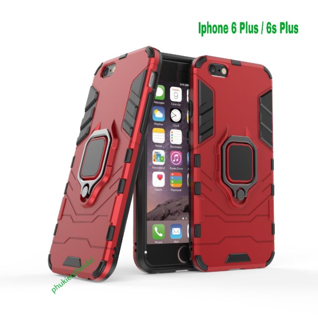 Ốp lưng Iphone 6 Plus / 6S Plus / Iphone 6 / Iphone 6s / 7 Plus / 8 Plus / Xs Max chống sốc Iron Man Iring siêu bền