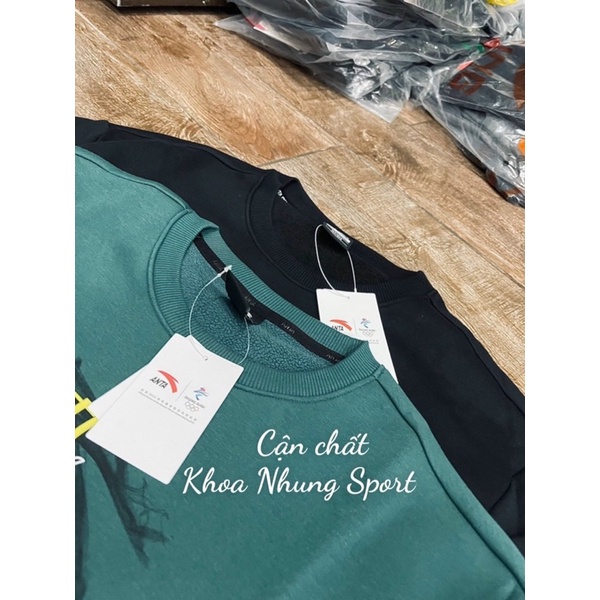 Áo NỈ AN-TA Nam ảnh thật nhà Khoa Nhung Sport!!!