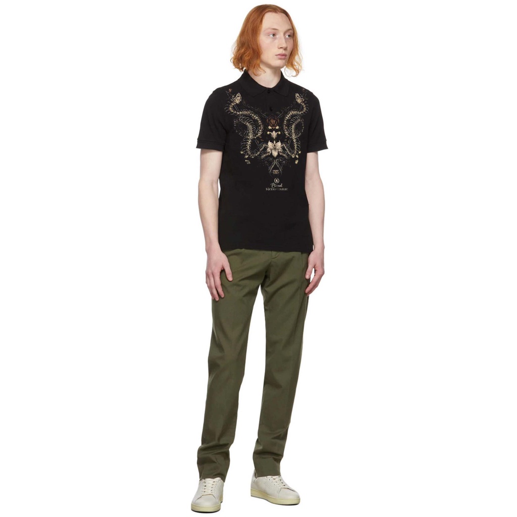 ÁO NGẮN TAY CÓ CỔ SNAKE SKULL POLO