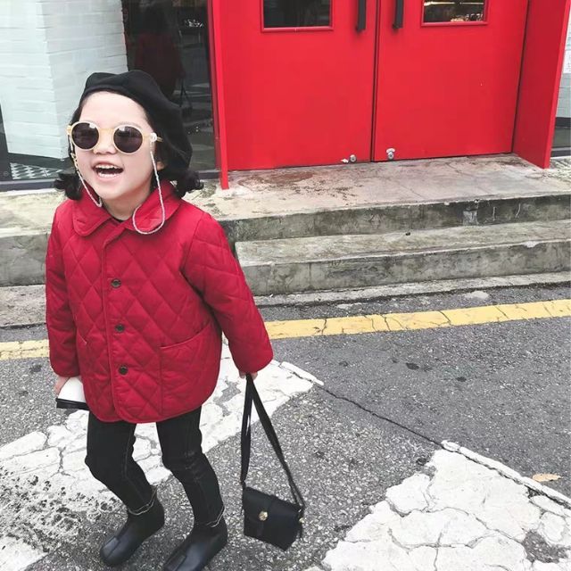 Áo chần chám bé gái