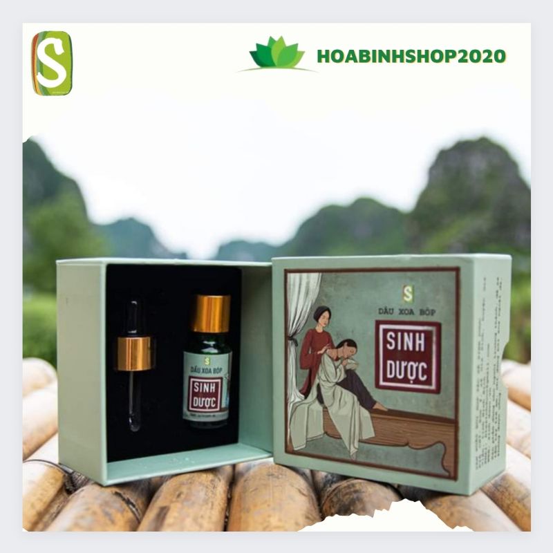 [CHÍNH HÃNG] Dầu Xoa Bóp Sinh Dược - GIẢM ĐAU, THƯ GIÃN, LÀM ẤM, KỴ GIÓ