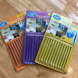 Gói 12 que thông tắc cống siêu tiện lợi