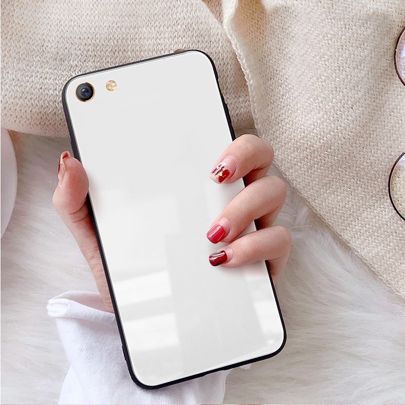 Ốp Lưng OPPO A83, F3 PLUS Mặt kính gương sáng bóng cao cấp