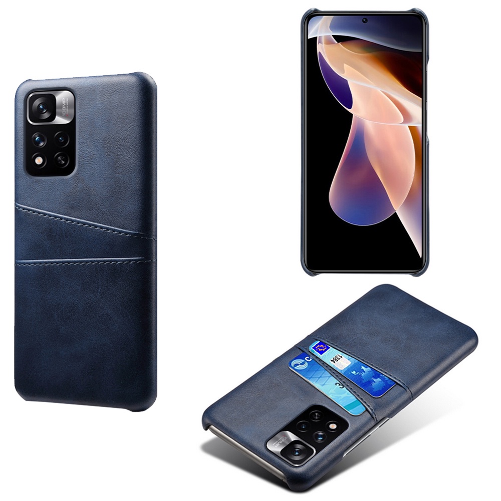 Ốp Điện Thoại Da PU Mỏng Dạng Ví Đựng Thẻ Cho Xiaomi Redmi Note 11 Pro Global Note 11S 10S 9 10 Pro Max