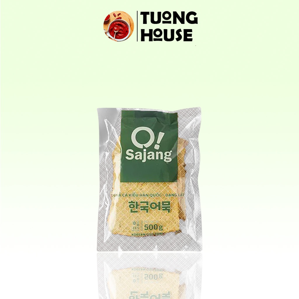 Chả Cá Kiểu Hàn Quốc Dạng Lát Gói 500g
