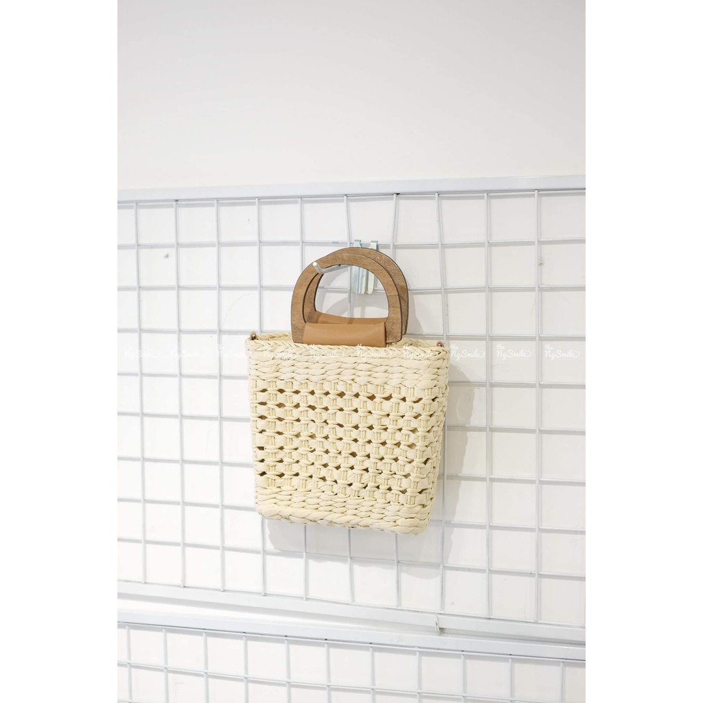 [TÚI] MOLLY - TÚI CÓI TAY GỖ - THENYSMILE