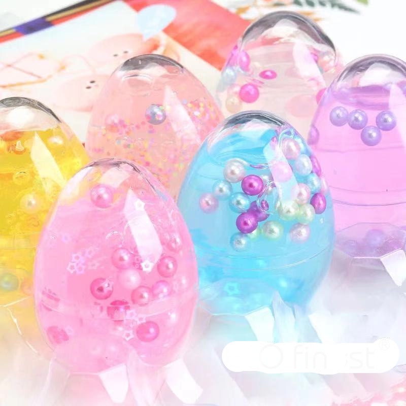 Slime, Slam, đồ chơi slime quả trứng ngân hà, hoa quả,ngọc trai
