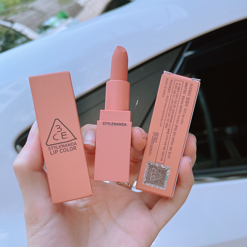 Son 3CE 219 Mood Recipe Matte Lip Color Màu Nude [Chính Hãng]