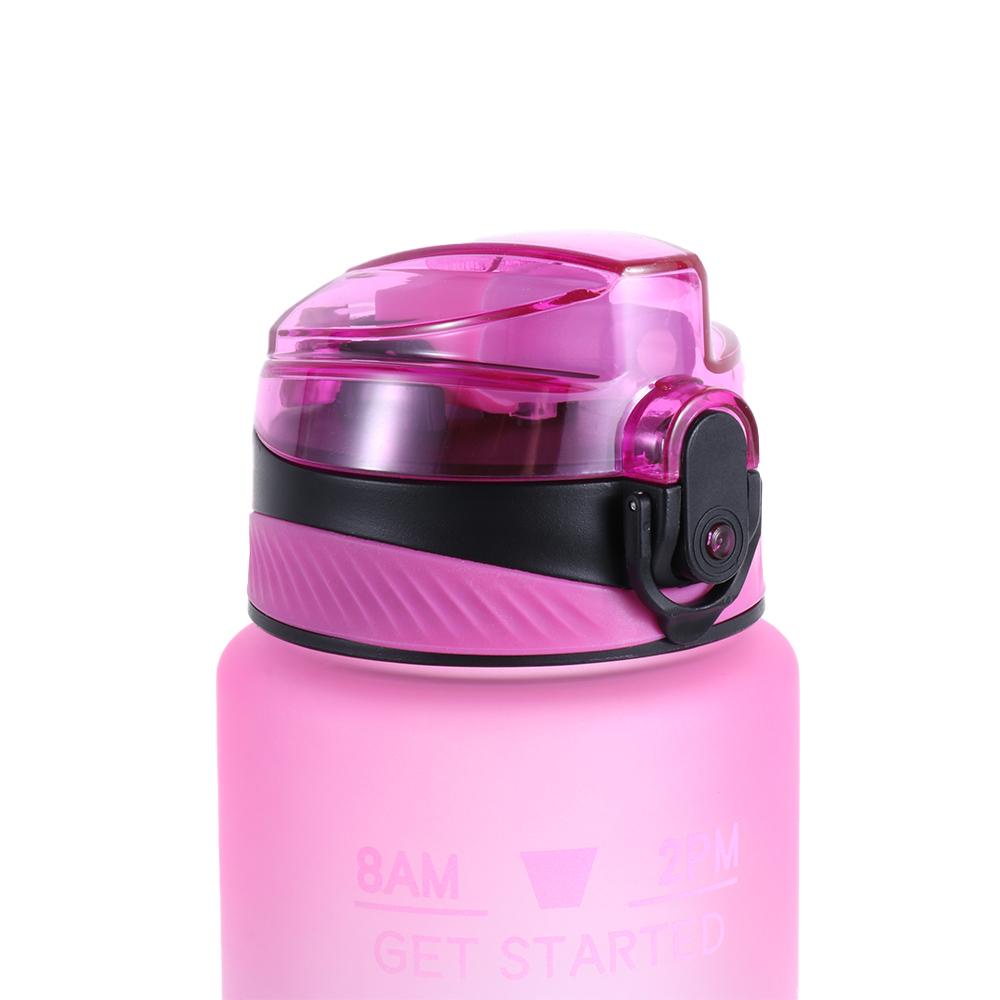MYRONGVN Bình Nước 1000ml Kèm Ống Hút Chống Rò Rỉ