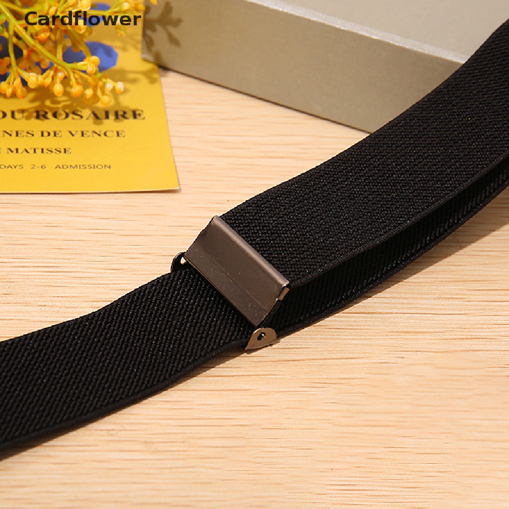 &lt; Cardflower &gt; Thắt Lưng Co Giãn Không Đường May Không Có Khóa Cài Cho Nam Và Nữ
