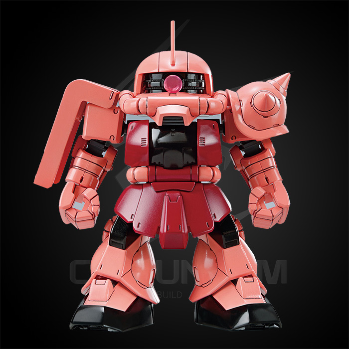 MÔ HÌNH GUNDAM BANDAI SD HELLO KITTY/ZAKU II PRINCIPALITY OF ZEON CHAR AZNABLE'S MOBILE SUITS SDCS