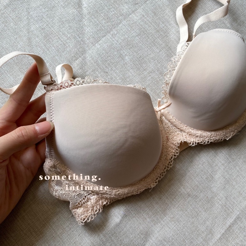 Palmers Áo Lót Nâng Ngực Bh Adem Ren Vi Sợi Có Đệm Mút Dày Dặn Có Thể Tháo Rời