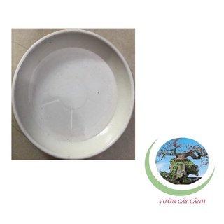 Đĩa lót chậu tròn Phi 12cm - #039D#