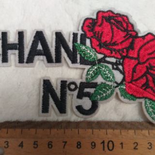 Hoa trang trí ,hình ủi và hình may,( 5 hình )