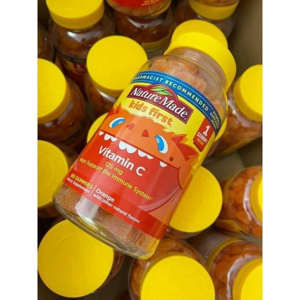 Kẹo dẻo Nature made kids first Vitamin C dành cho bé 180 viên
