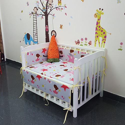 Bộ quay + drap cotton lụa hàn quốc 60x100