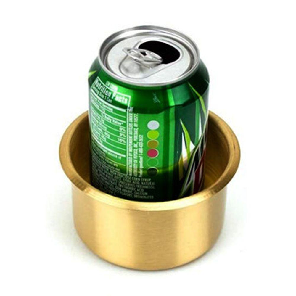 Giá Đỡ Cốc Nước Bằng Đồng Thau Cho Xe Hơi / Tàu Thuyền / RV