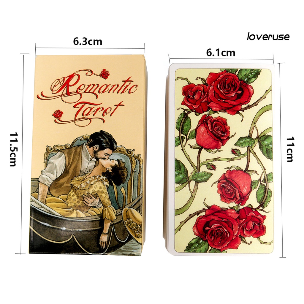 1 Bộ Bài Tarot Đơn Giản Nhiều Màu Sắc Lãng Mạn Thân Thiện Với Môi Trường
