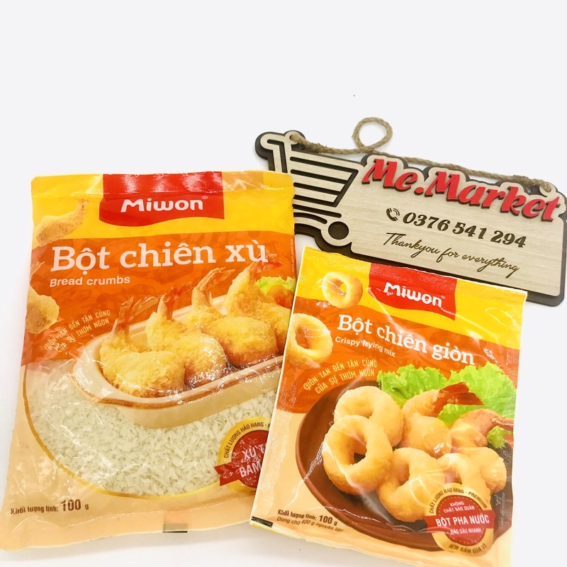 Bột Chiên xù, Bột chiên giòn Miwon