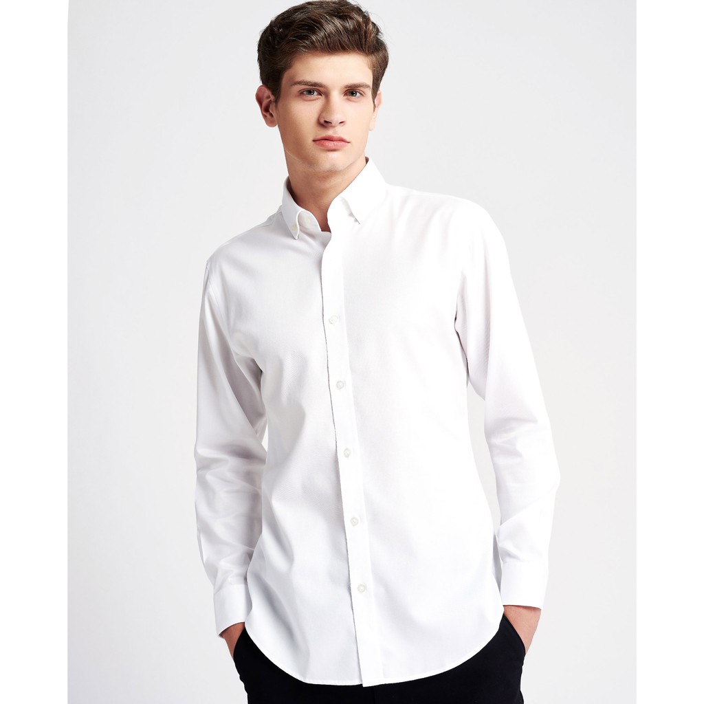 Áo Sơ Mi The Cosmo EASY CARE SHIRT Màu Trắng TC1022091WH | BigBuy360 - bigbuy360.vn