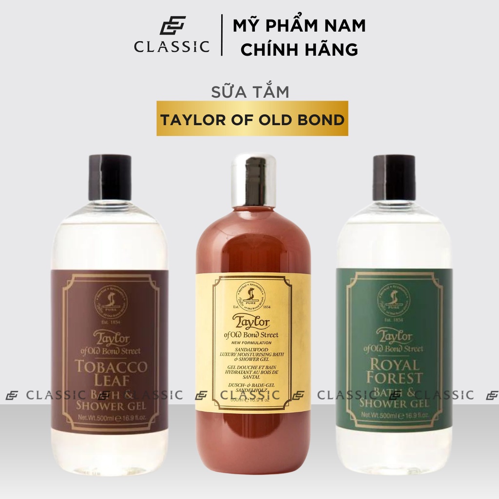 Sữa tắm Taylor of Old Bond Street Bath and Shower Gel 500ml