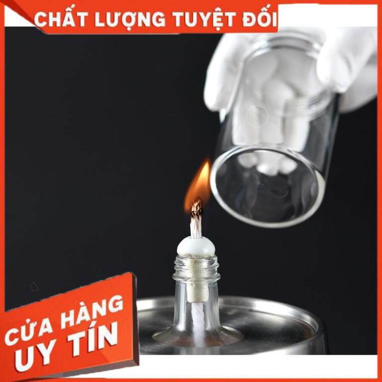 [Hàng loại 1] Hủ đựng gia vị kèm muỗng, lọ đựng gia vị thủy tinh có nắp thìa