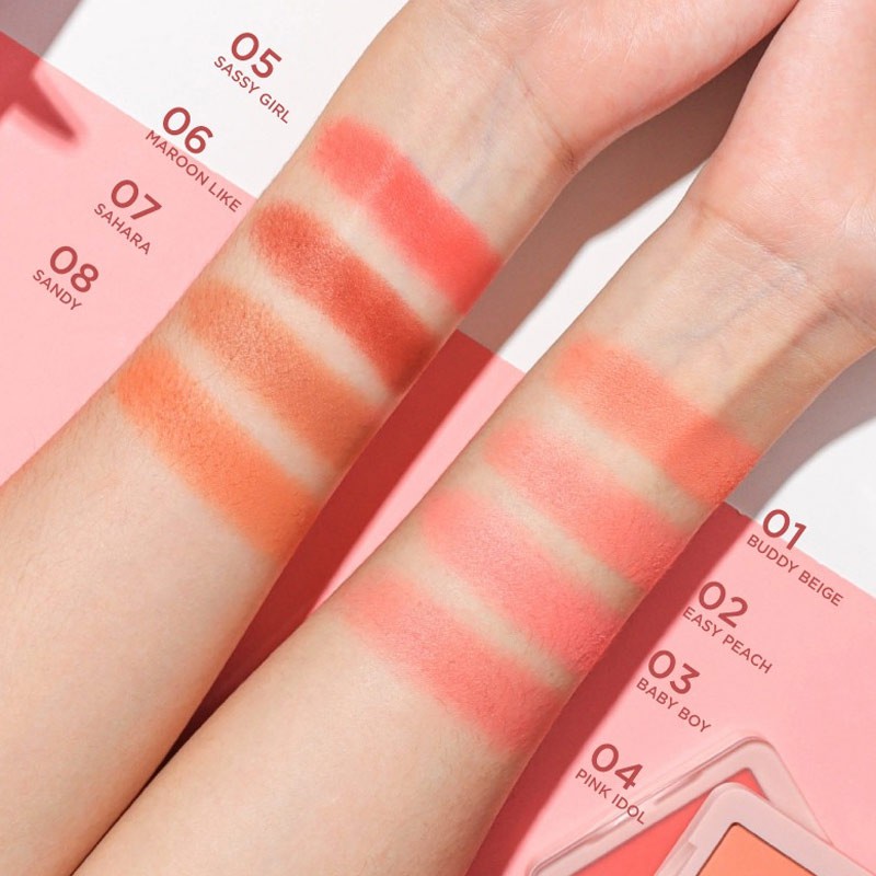 Phấn Má Hồng Cathy Doll Nude Matte Blusher 6g