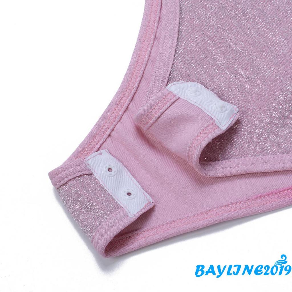 Áo Liền Quần Cổ Chữ V Vải Lụa Bóng Quyến Rũ Dành Cho Nữ | BigBuy360 - bigbuy360.vn