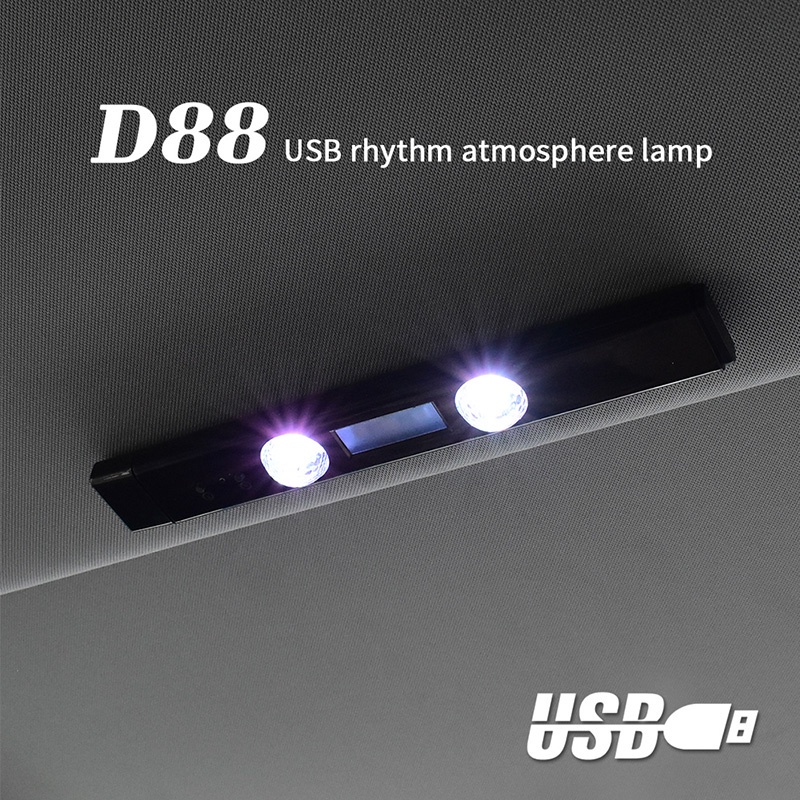 Đèn LED SEAMETAL RGB đầy màu sắc có điều khiển từ xa trang trí cho xe hơi