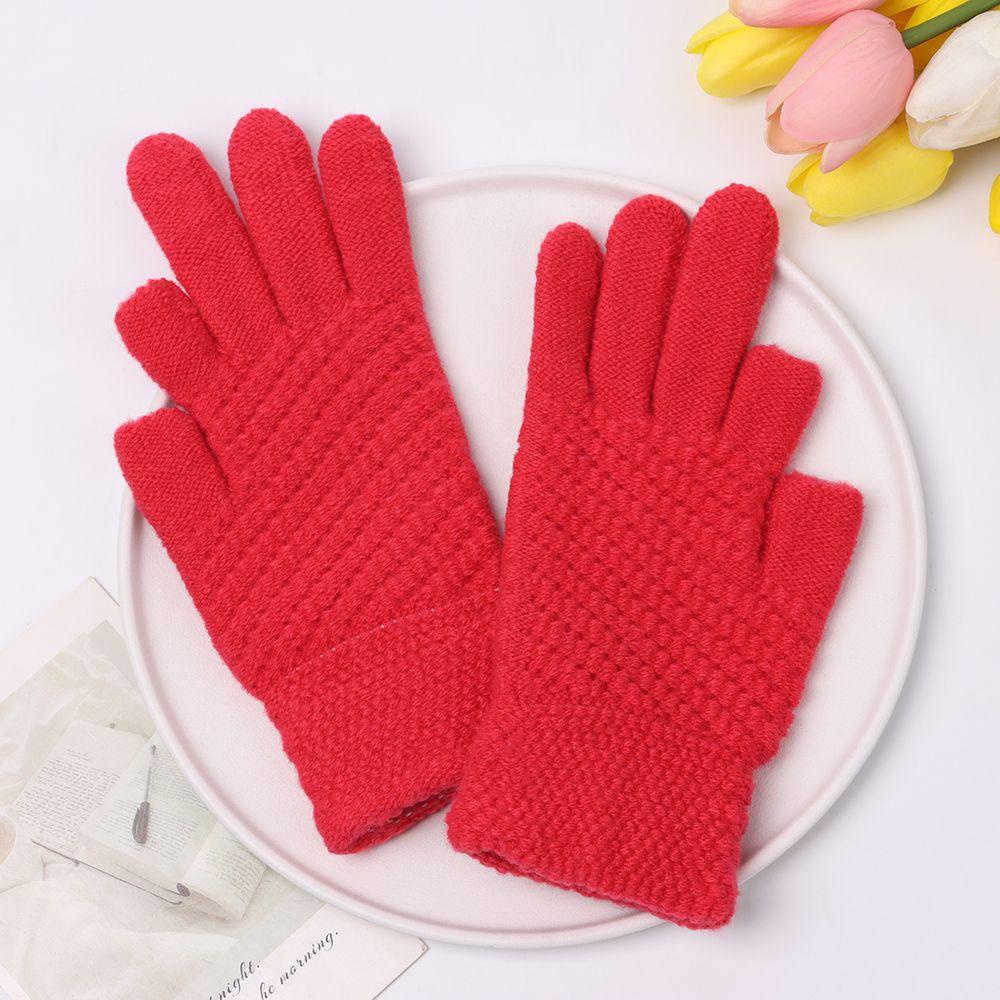 Găng Tay Len Nhung Mềm Mại Giữ Ấm Cánh Tay