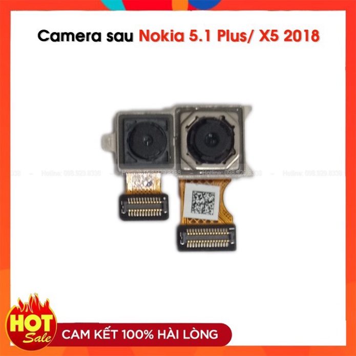 Camera Sau Nokia X5 2018/ 5.1 Plus - Cam sau zin Tháo máy của điện thoại Nokia x5/ 5.1Plus+