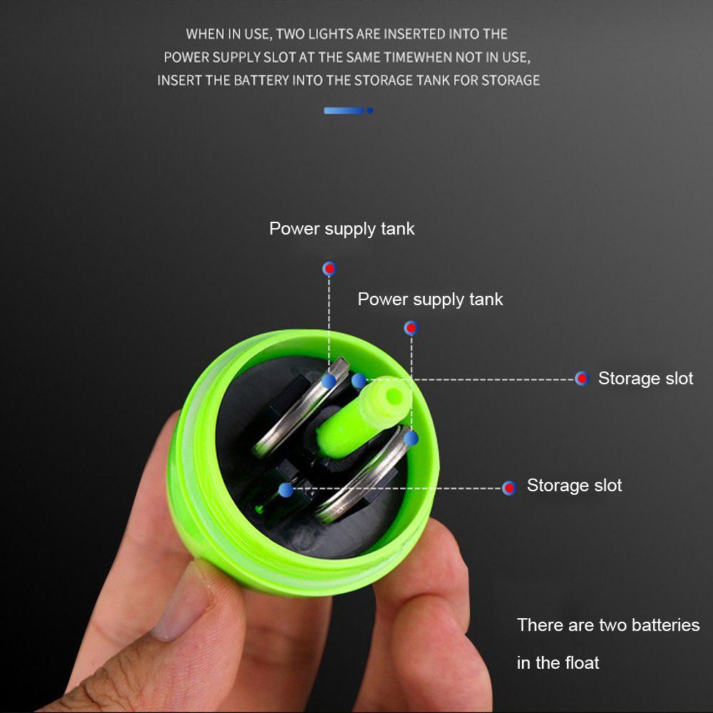 MUVAKO Phao Câu Cá Nổi Kèm Pin Chuyên Dụng Chất Lượng Cao