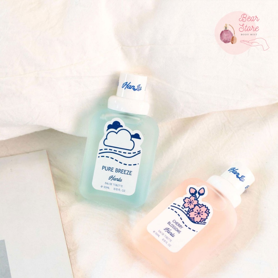 Xịt thơm quần áo HANLU chính hãng nội địa Trung siêu thơm 50ml