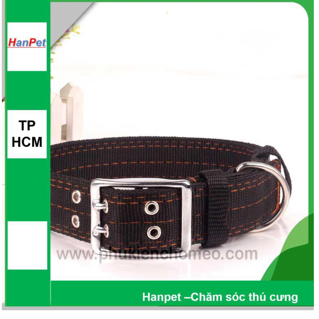 HN-SP779_Vòng cổ tạp dề cho chó lớn Size XL:5*75 cm (thích hợp với vòng cổ 48-70 cm ) (hanpet 4711898)