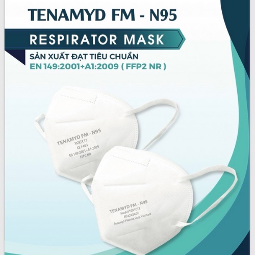 Khẩu trang 5 lớp kháng khuẩn TENAMYD - N95- Hộp 20 chiếc - Hàng chính hãng | BigBuy360 - bigbuy360.vn