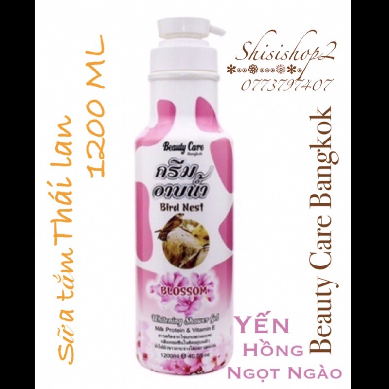 Sữa Tắm BEAUTY CARE Bangkok 1200ml Thái Lan(CHAI TRÒN)