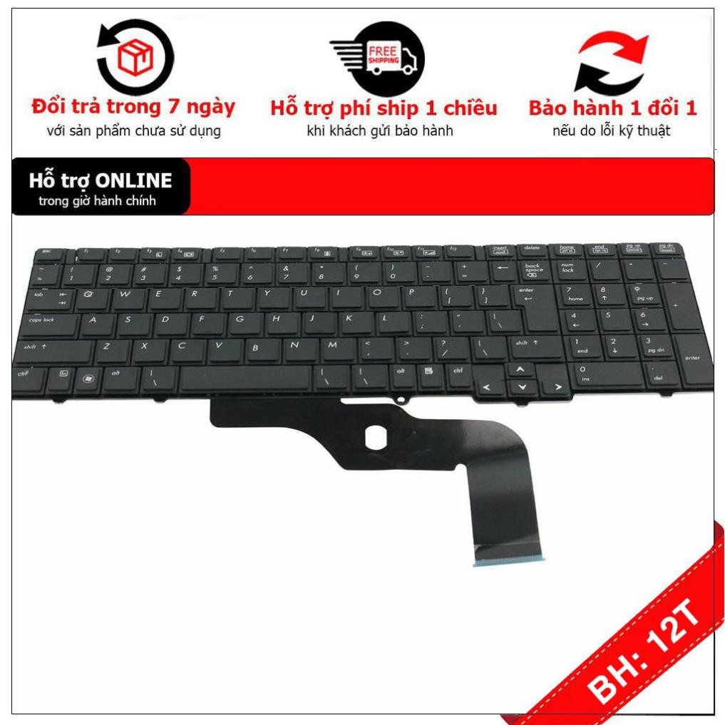 [BH12TH] [- Bàn phím Laptop HP Probook 6540B 6545B 6550B 6555B 6540 6545 6550B 6555B Series Chuẩn US