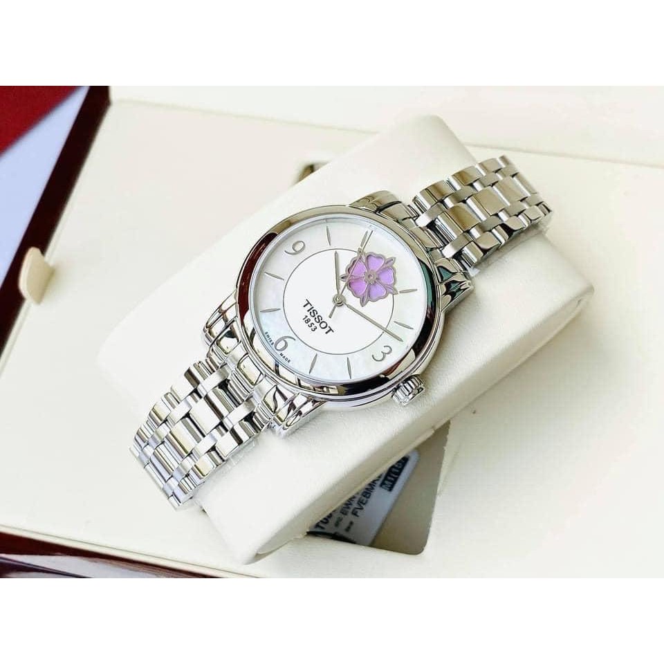 Đồng hồ nữ Tissot T0502071111705 Automatic nữ, mặt hoa đổi màu