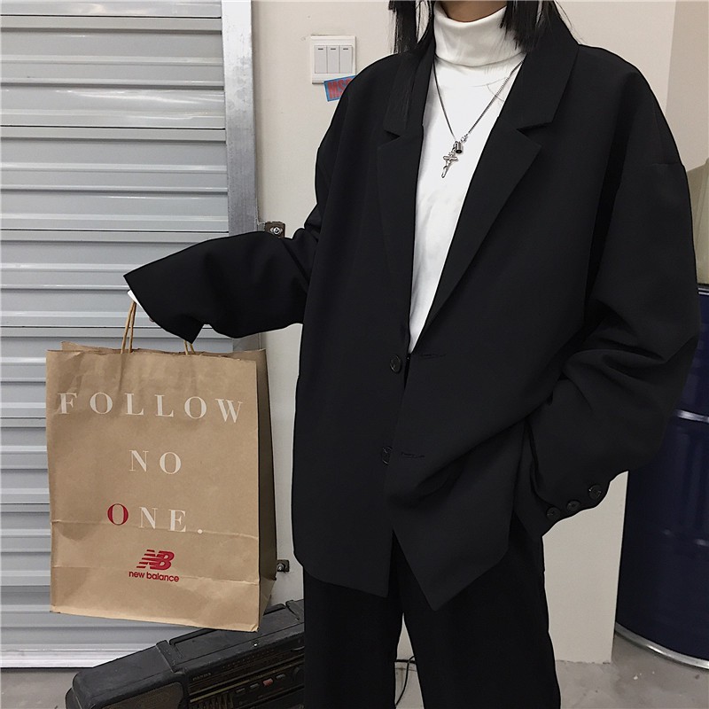 Áo blazer ulzzang form rộng | BigBuy360 - bigbuy360.vn