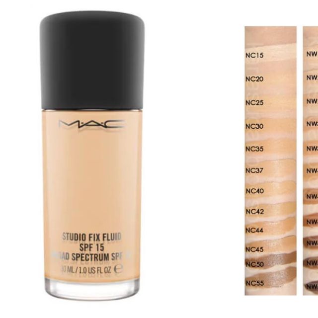 combo 2 mac - studio fix fluid spf15