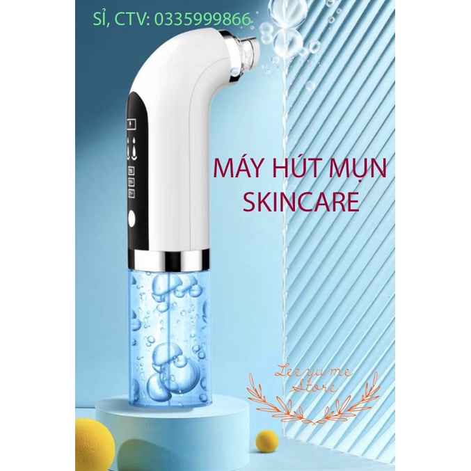 MÁY HÚT MỤN ĐA NĂNG SKIN CARE - MÁY HÚT MỤN ĐẦU ĐEN LÀM SẠCH BÃ NHỜN TRÊN DA - DỤNG CỤ LÀM TRẺ HÓA LÀN DA