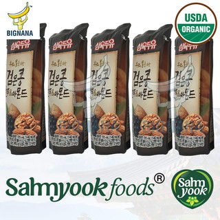 Combo 10 Gói Sữa Óc Chó Hạnh Nhân Đậu Đen Hàn Quốc Sahmyook Foods - 195ml/Gói Ngừa Lão Hóa