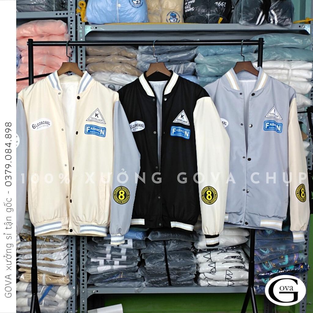 Áo Khoác Dù K.TOOALLAON 2 Lớp Form Rộng Nam Nữ Unisex, Áo Gió Bomber Bóng Chày Chống Nắng Ulzzang GOVA