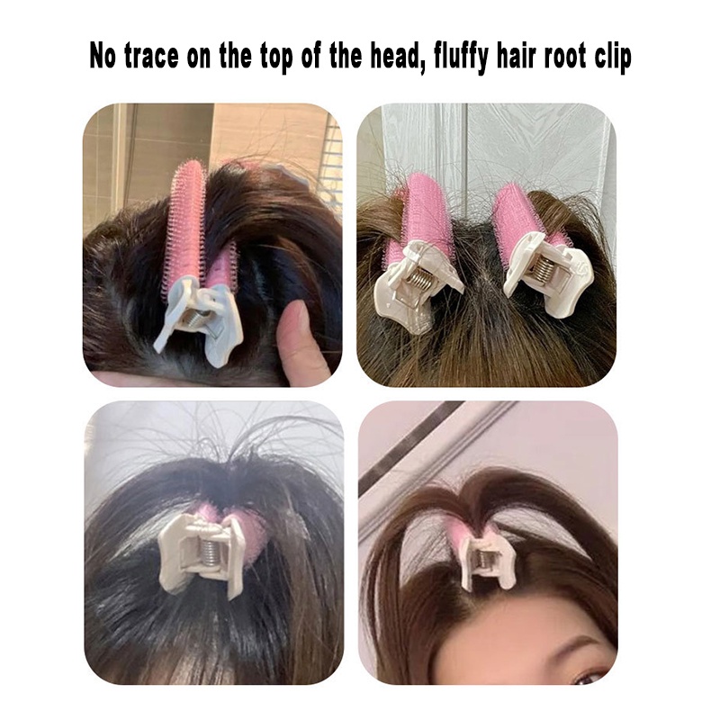🌺Dụng cụ uốn tóc xoăn bằng nhựa phong cách Hàn Quốc
