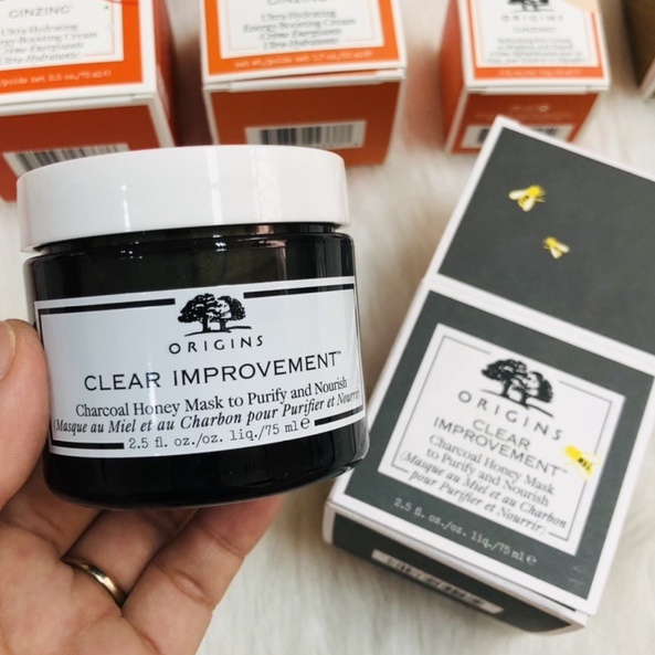 ORIGINS Mặt nạ dưỡng da Origins Clear Improvement™ Charcoal Honey Mask to Purify and Nourish