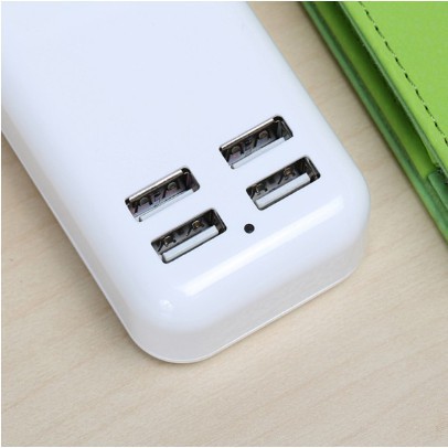 [ xả kho ] C96  Ổ Cắm Sạc 4 Cổng USB 5V-3A (15W)  - Ổ Cắm USB Có Công Tắc Bật Tắt Điện - od