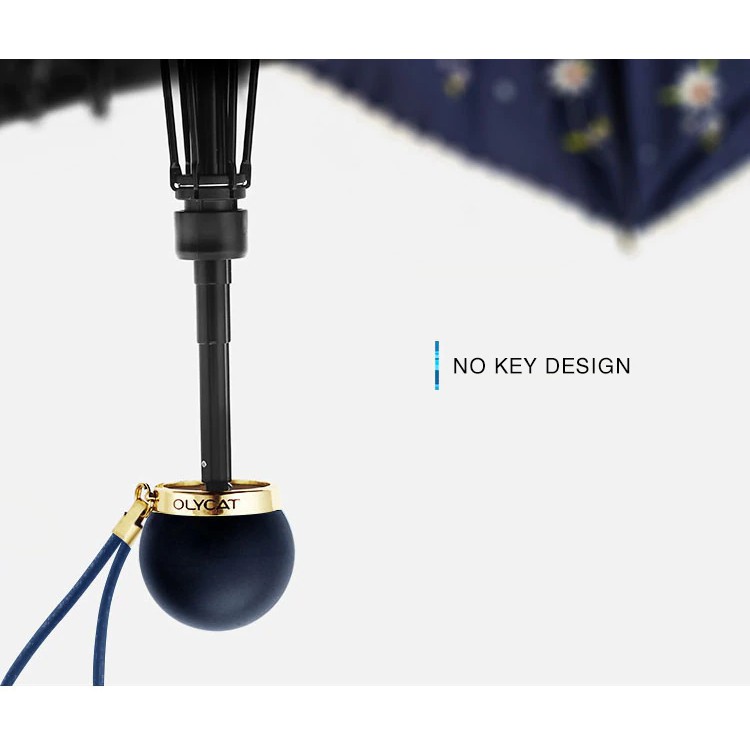 OLYCAT Ô dù cao cấp chống tia UV - Mẫu Floral