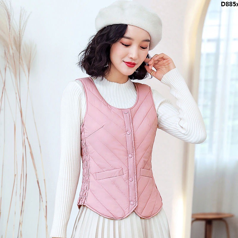 Áo khoác phao không tay thời trang mùa đông dành cho nữ | BigBuy360 - bigbuy360.vn